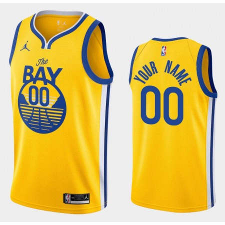 Dres Golden State Warriors Prilagođeni 2020-21 Jordan Brand Statement Edition Swingman